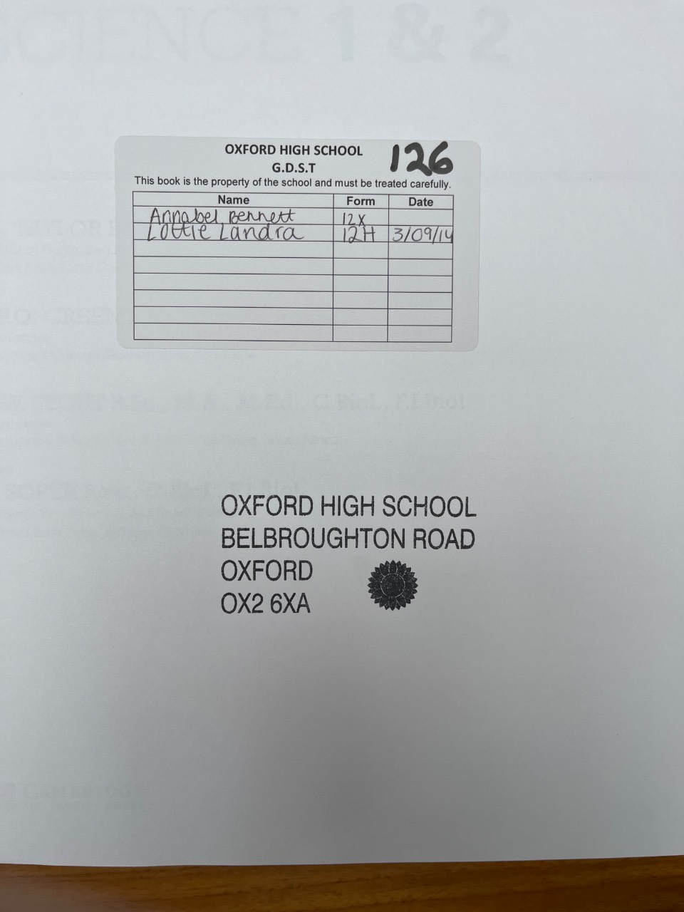 Biological Science 1 and 2 - Image 4