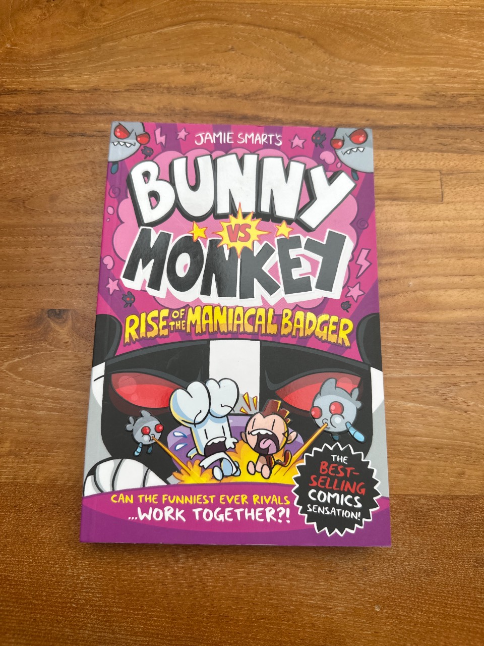 Bunny Vs Monkey Maniacal Badger
