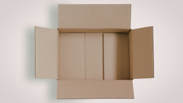 A picture of an empty box