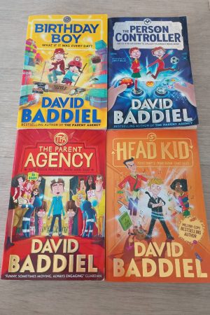 David Baddiel 4 book set Head Kid Birthday Boy Parent Agency Person Controller paperbacks